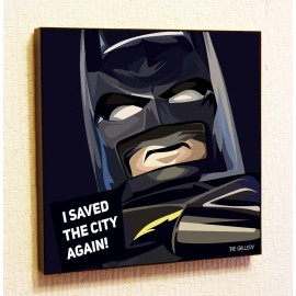 Картина постер в стиле поп-арт Бэтмен Лего