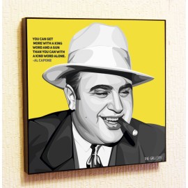 Картина постер в стиле поп-арт Аль Капоне 