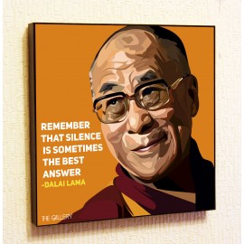Картина постер в стиле поп-арт Далай Лама